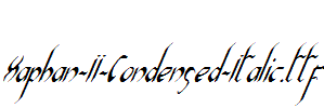 Xaphan-II-Condensed-Italic.ttf