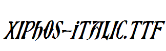 Xiphos-Italic.ttf