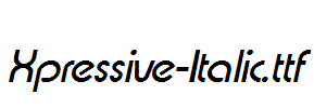 Xpressive-Italic.ttf