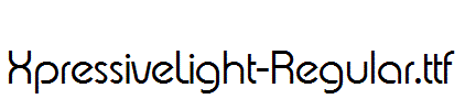 XpressiveLight-Regular.ttf