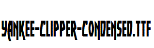 Yankee-Clipper-Condensed.ttf