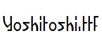 Yoshitoshi.ttf