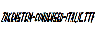 Zakenstein-Condensed-Italic.ttf