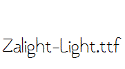 Zalight-Light.ttf