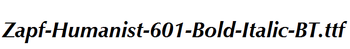 Zapf-Humanist-601-Bold-Italic-BT.ttf