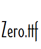 Zero.ttf
