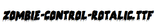 Zombie-Control-Rotalic.ttf
