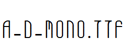 A-D-MONO.ttf