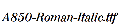 A850-Roman-Italic.ttf
