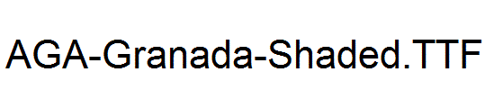 AGA-Granada-Shaded.TTF