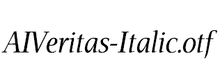 AIVeritas-Italic.otf