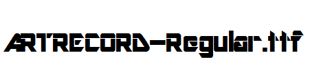 ARTRECORD-Regular.ttf