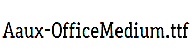 Aaux-OfficeMedium.ttf