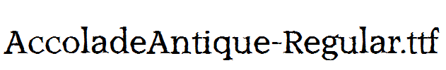 AccoladeAntique-Regular.ttf