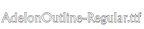 AdelonOutline-Regular.ttf