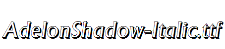 AdelonShadow-Italic.ttf