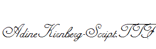 AdineKirnberg-Script.TTF