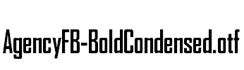 AgencyFB-BoldCondensed.otf