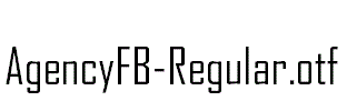 AgencyFB-Regular.otf