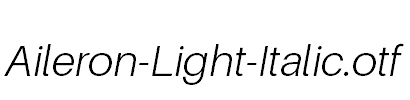 Aileron-Light-Italic.otf