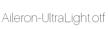Aileron-UltraLight.otf