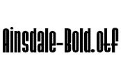 Ainsdale-Bold.otf