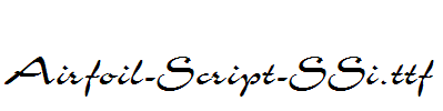 Airfoil-Script-SSi.ttf