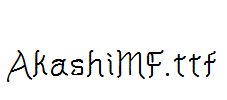 AkashiMF.ttf