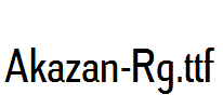 Akazan-Rg.ttf