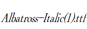 Albatross-Italic(1).ttf