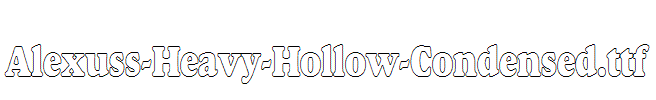 Alexuss-Heavy-Hollow-Condensed.ttf