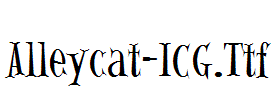 Alleycat-ICG.Ttf