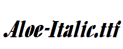 Aloe-Italic.ttf
