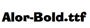 Alor-Bold.ttf