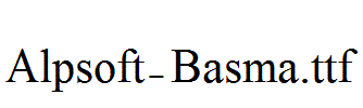 Alpsoft-Basma.ttf
