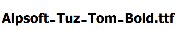 Alpsoft-Tuz-Tom-Bold.ttf