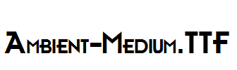 Ambient-Medium.TTF