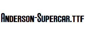 Anderson-Supercar.ttf