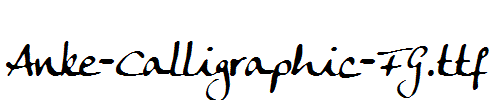 Anke-Calligraphic-FG.ttf