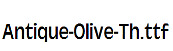 Antique-Olive-Th.ttf