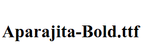 Aparajita-Bold.ttf