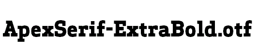 ApexSerif-ExtraBold.otf