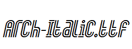 Arch-Italic.ttf