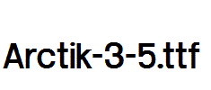 Arctik-3-5.ttf