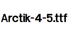 Arctik-4-5.ttf