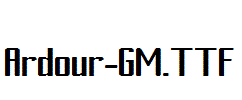 Ardour-GM.TTF