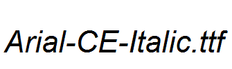 Arial-CE-Italic.ttf