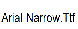 Arial-Narrow.Ttf