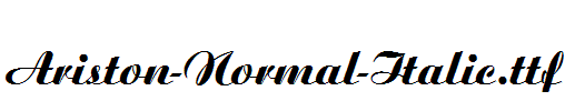 Ariston-Normal-Italic.ttf