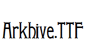 Arkhive.TTF